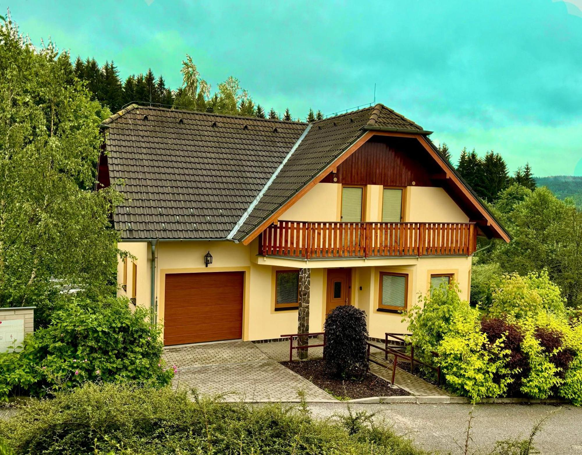 Villa Slupecna リプノ・ナト・ヴルタヴォウ エクステリア 写真
